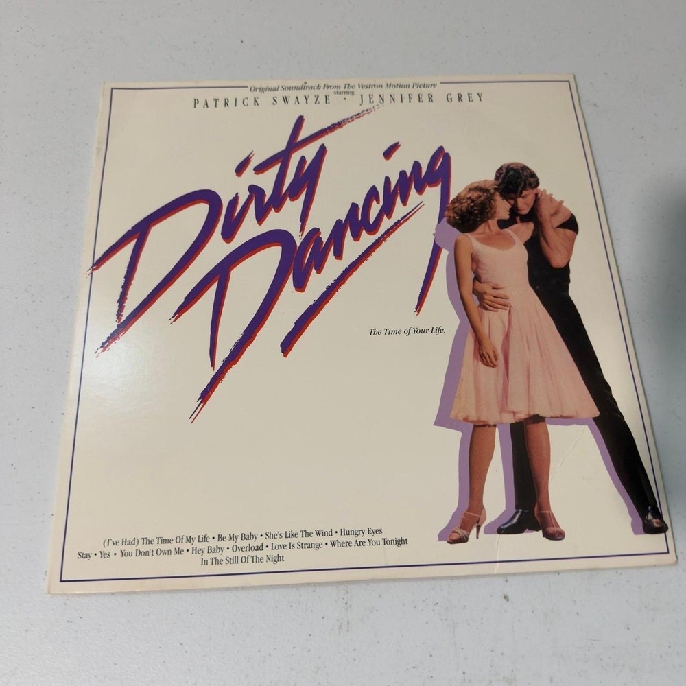 DIRTY DANCING SOUNDTRACK LP 1987 RCA FULLERSOUND VG++ Patrick Swayze